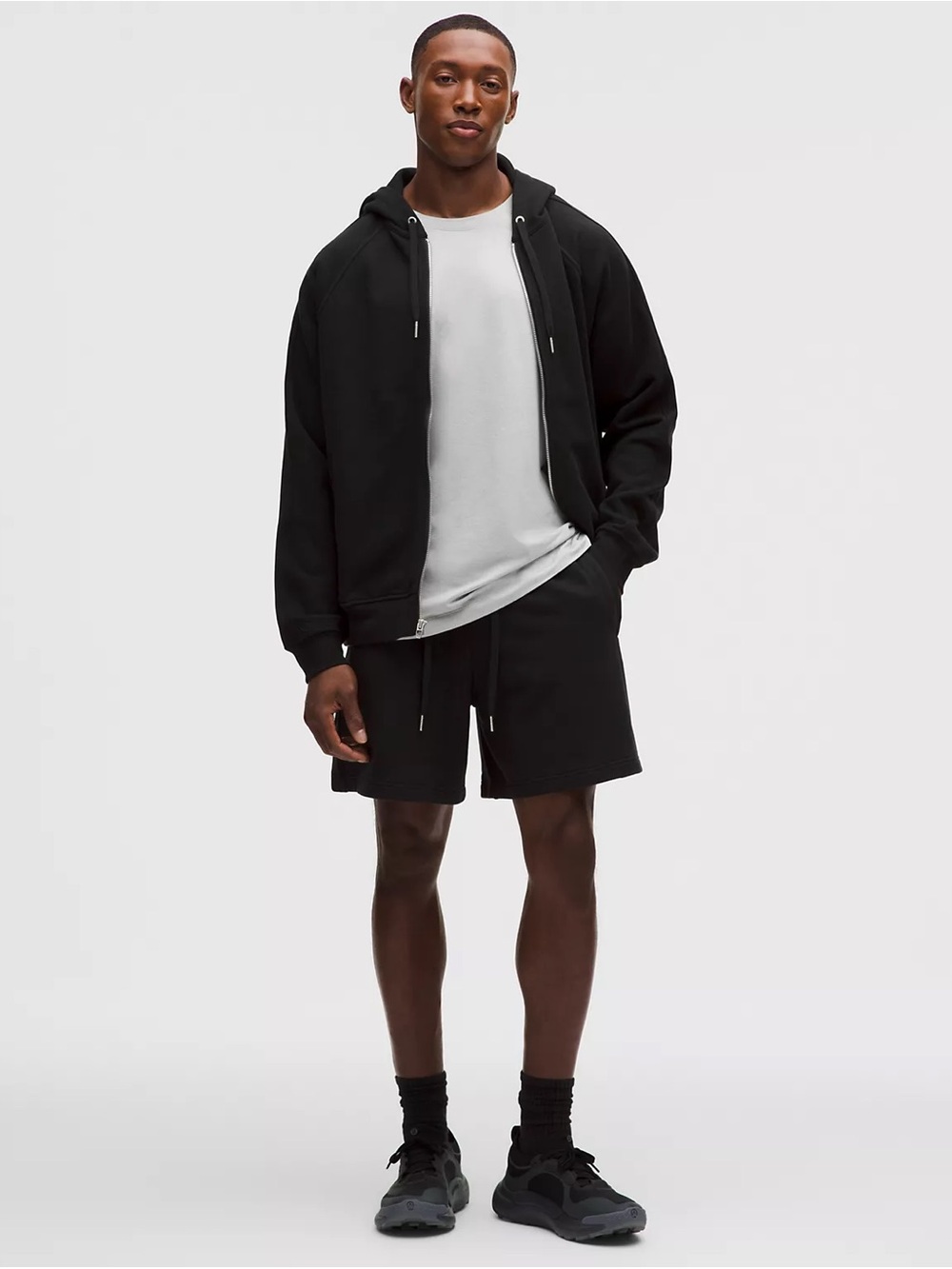 lululemon athletica Black Athletic Drawstring Shorts